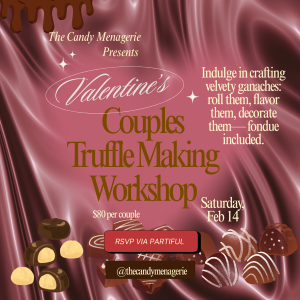 Galentine's Truffle Making Poster