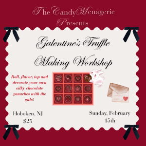 Galentine's Truffle Making Poster